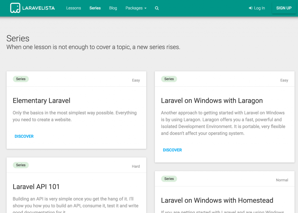 Laravelista courses